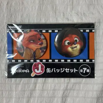 주토피아 해피 복권 J상 닉 주니어 시절 캔뱃지