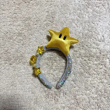 별 모양 헤어밴드 스팽글 장식 스타 머리띠