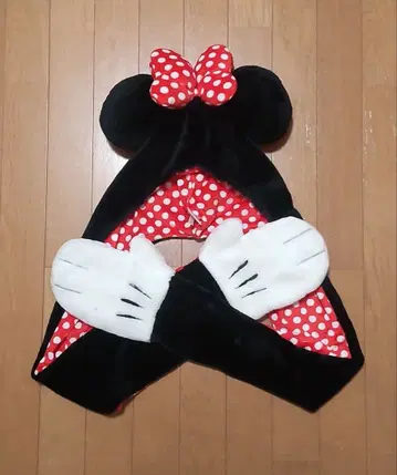 미니 마우스 머플러 캡