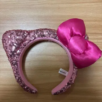 USJ 헬로키티 머리띠 핑크