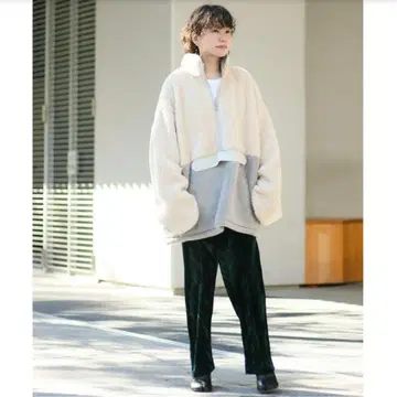 CITY SHOP 시티샵 플리스 자켓 보아 플리스