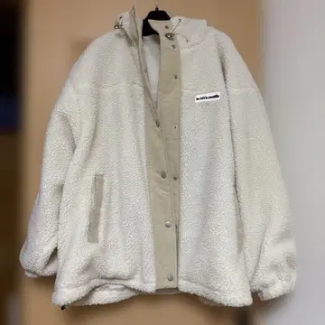 Java 화이트 보아 자켓 L 사이즈