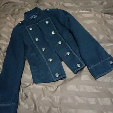 OZOC 나폴레옹 코트 가을/겨울 블랙