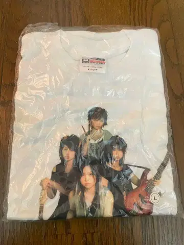 존 프린트 T셔츠 L사이즈