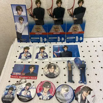 테니스의 왕자님 테니프리 테즈카 쿠니미츠 굿즈 모음