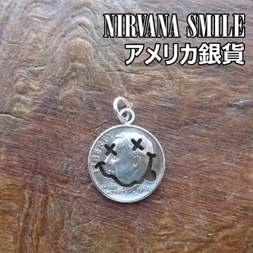 [ 닐바나 스마일 ] 미국 은화 탑 A / 실버925 컷 코인