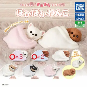 [새상품] 따뜻한 강아지 토이 푸들 5개 세트