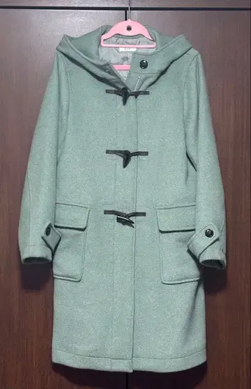 a.v.v 더플 코트 민트 그린 M