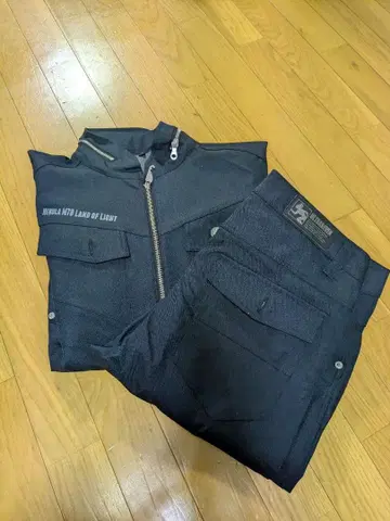 울트라 세븐 작업복 상하의 네이비