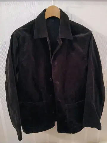 무인양품 카포크 혼방 코듀로이 커버올 S