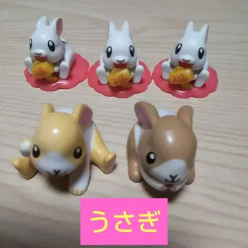 카가미모치 십이지 피규어 마스코트 토끼 타이마츠식품