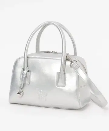 로리즈팜 엠보싱 보스턴 BAG 실버 [ 새상품급 ]