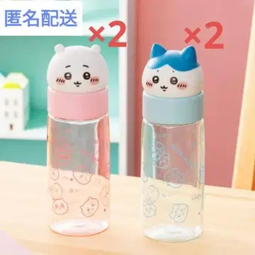 치이카와 (먼작귀) 얼굴 마이 보틀 총 2종 x 2 총 4점 세트