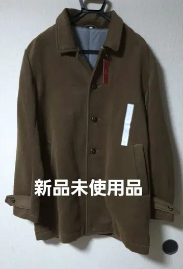 브라운 코트 미사용 새상품
