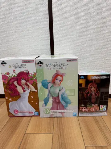 5등분의 신부 피규어 세트