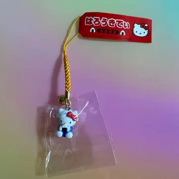 헬로키티 끈매듭 고장 스트랩 니가타 한정판 레어