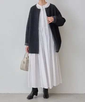 BEARDSLEY 개더 원피스