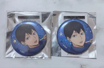 하이큐 코스모 월드 홀로그램 캔뱃지 카게야마 토비오