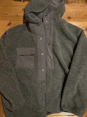 ENGINEERED GARMENTS 플리스 자켓 그레이 L