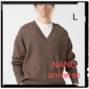 [ 새상품급 ] LB.03/코튼실켓사슴코코빅V넥니트