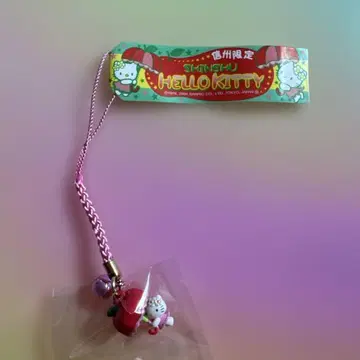헬로키티 네즈케 고토치 키티 신슈 한정판 스트랩 초레어