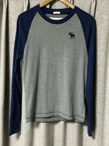 Abercrombie&Fitch 긴팔 티셔츠 남성용 S 사이즈