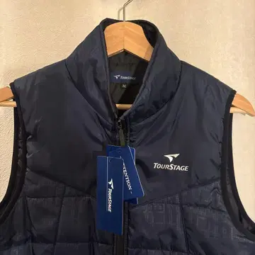 새상품 미사용 투어 스테이지 베스트 네이비 M