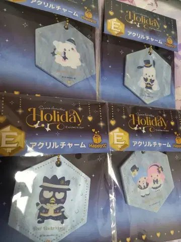 산리오 해피 복권 아크릴 참 4종, 포차코 꽃마루 유령 외