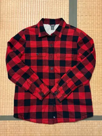 Eddie Bauer 에디 바우어 빨간색 블랙 체크 아우터