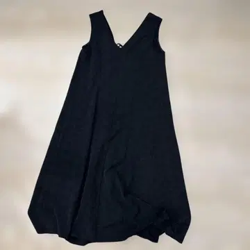 w closet 전후 2way 블랙 슬리브리스 원피스