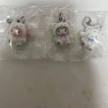 산리오 메지루시 액세서리 복슬복슬 스노우 쿠로미 시나몬 마이멜로디