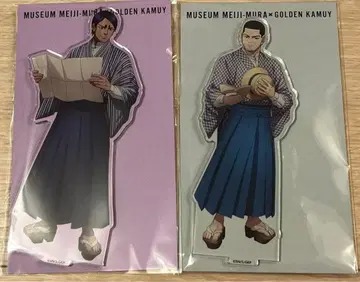 골든 카무이 메이지 마을 코이토 츠키시마 아크릴 스탠드 콜라보 한정판