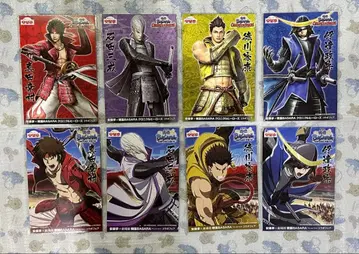 안라쿠테이 전국 BASARA 캐릭터 엽서 세트 묶음 판매