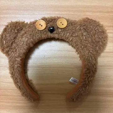곰 귀 머리띠 브라운 USJ