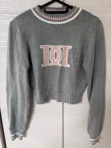 Darich 레트로 DD 로고 니트탑 GRY 그레이