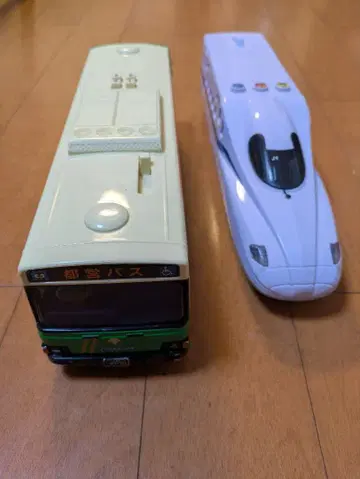 사운드 기차 도에이 버스와 신칸센 N700계 세트