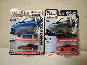 Auto World 폰티악 파이어버드 트랜잠 2세트