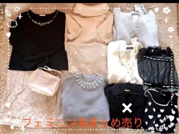 여성용 페미닌 스타일 겨울 상품 묶음 판매