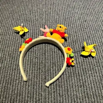 곰돌이 푸 머리띠 펠트