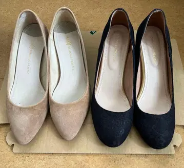 오리엔탈 트래픽 하이힐 베이지 40, 블랙 41