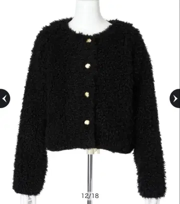 카듀네 보아 점퍼 보아 코트 자켓 38