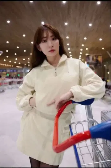 Herlipto 하프 집 플리스 풀오버