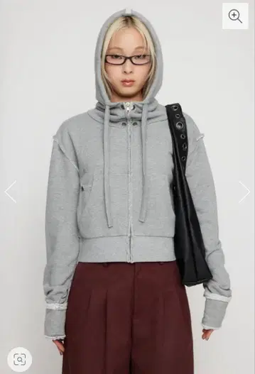 러그아젬 DOCKING POCKET 후디 그레이