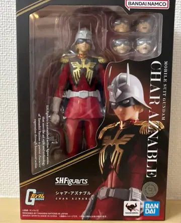 S.H.Figuarts 샤아 아즈나블 기동전사 건담 미개봉 새상품
