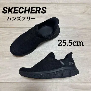 SKECHERS 25.5cm 슬립인즈 핸즈프리 블랙 남성용
