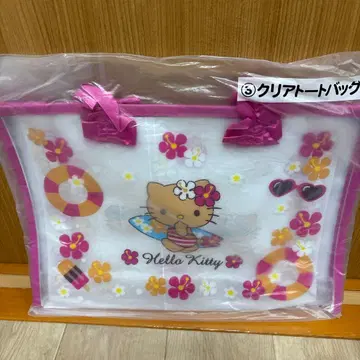 Hello Kitty 클리어 토트백