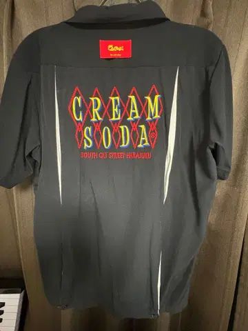 CREAM SODA 자수 볼링 셔츠 XL