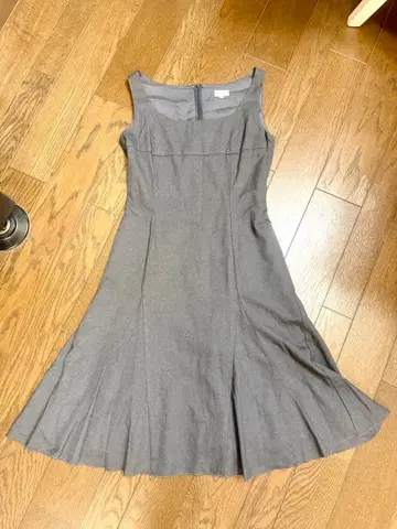 FOXEY 슬리브리스 원피스 38 다크 그레이