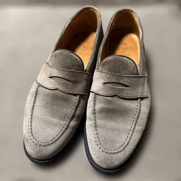 버윅 5260 코인 로퍼 그레이 스웨이드 UK7.0