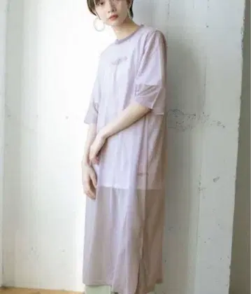 KBF 시어 레이어드 세트 원피스